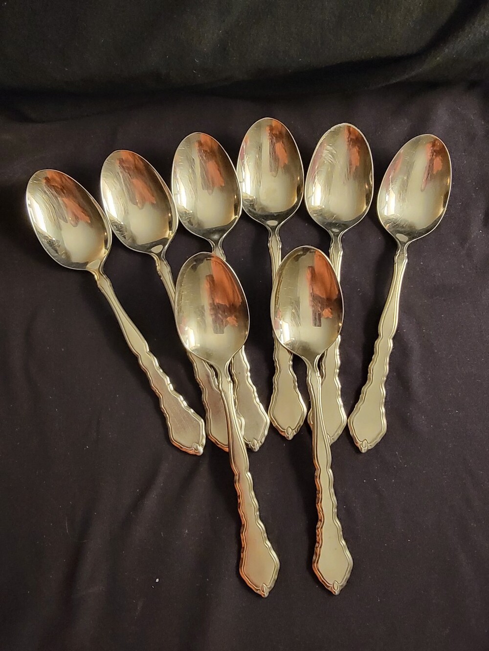 Set Of 8 Oneida SATINIQUE Tablespoons